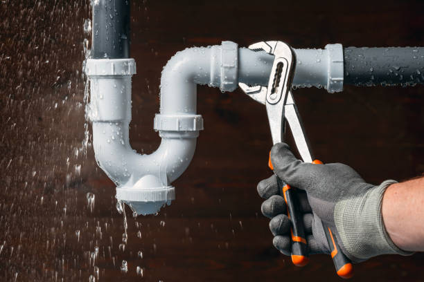 Professional Drain Cleaning technician working in Cedarville, IL